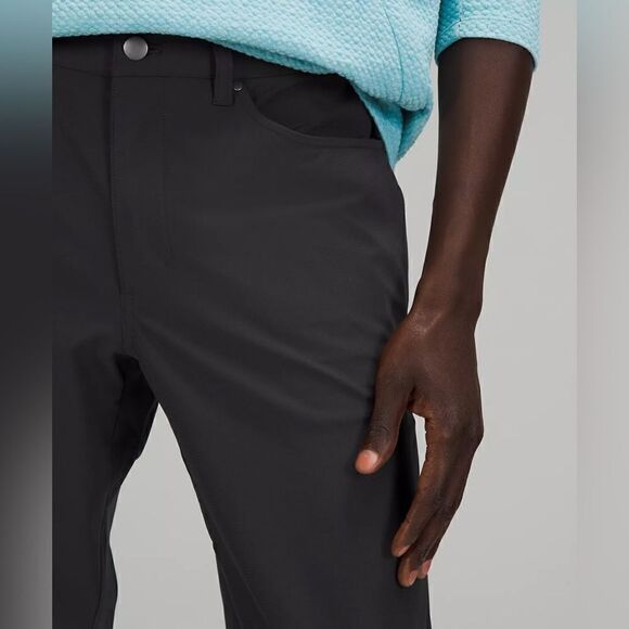 Lululemon ABC Slim-Fit 5 Pocket Pant 28"L in obsidian - Picture 6 of 14
